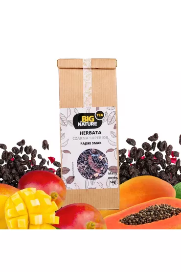 Big Nature Herbata czarna Superior Rajski Smak 50 g