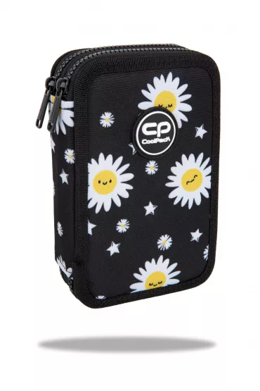 CoolPack Pi�rnik podw�jny z wyposa�eniem Jumper 2 Daisy Black