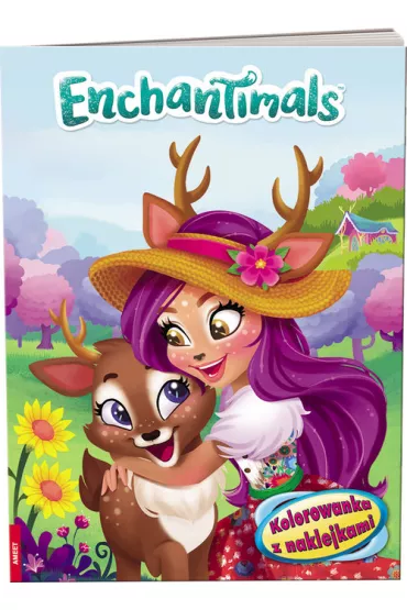 Enchantimals Kolorowanka z naklejkami