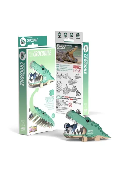 Puzzle Krokodyl Eko Uk�adanka 3D Qelements
