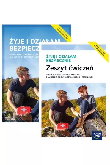 Pakiet �yj� i dzia�am bezpiecznie. Podr�cznik z zeszytem �wicze� do edukacji dla bezpiecze�stwa dla liceum og�lnokszta�c�cego i technikum - Jaros�aw S�oma, Danuta  S�oma