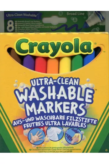 Crayola Flamastry super spieralne 8 szt.