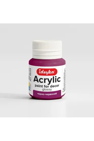 Ideyka Farba akrylowa Czer� i czerwie� 20ml 20 ml