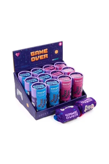 Puckator Skarpetki w tubie Game Over