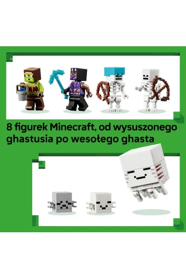 LEGO Minecraft Stacja Ghasta 21597