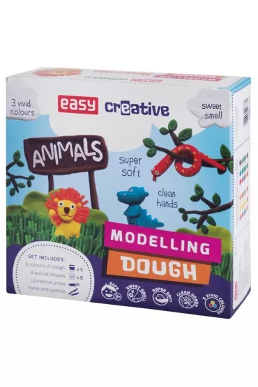 Easy Stationery Masa plastyczna Animals