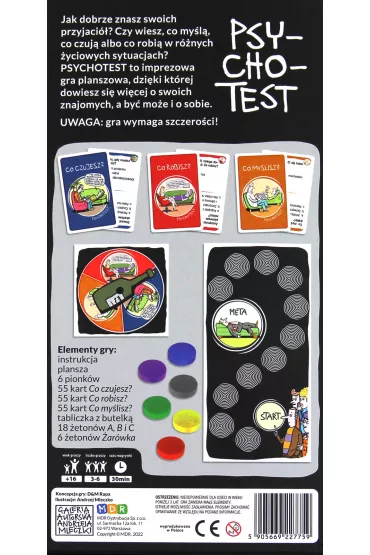 Gra Psychotest MDR - D. M. Rapa