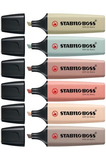 Stabilo Zakre�lacz Boss Original Nature Colors 6 szt.