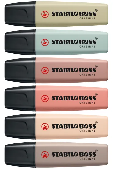 Stabilo Zakre�lacz Boss Original Nature Colors 6 szt.
