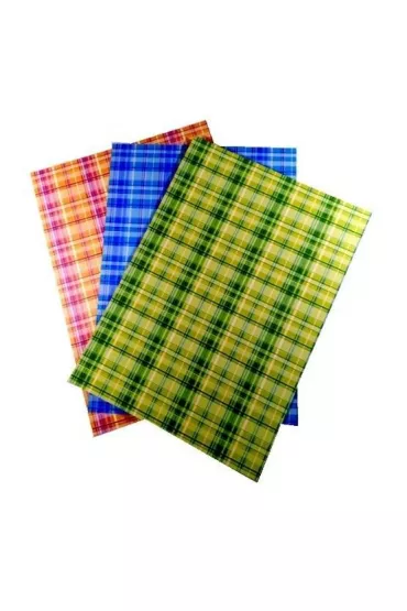Galeria Hobby Karton vichy mix 300g, 24x34cm 3 szt.