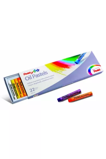 Pentel Pastele 22 kolory