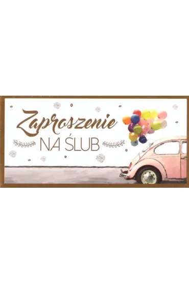 AbCard Zaproszenie �lub Z111 10 szt.