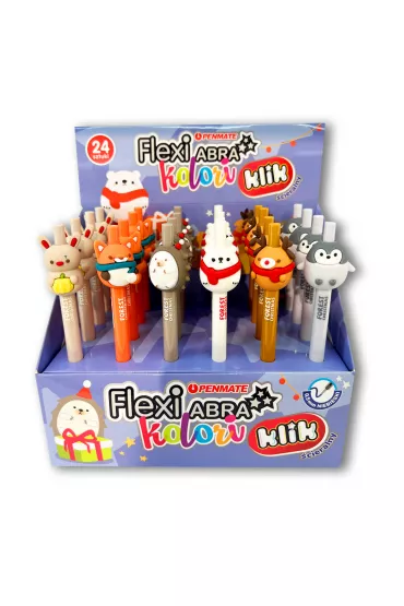 Penmate D�ugopis �cieralny Flexi Abra Kolori Click Forest Christmas