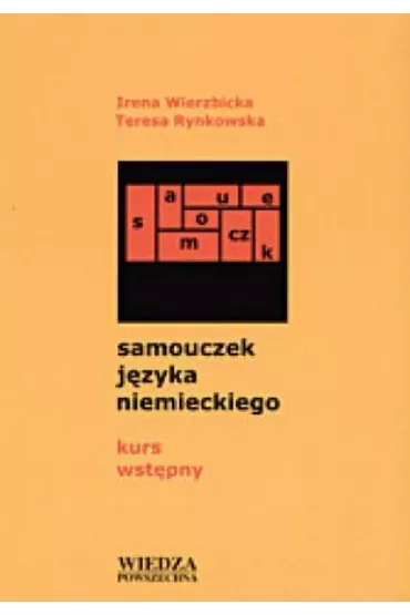 Samouczek j�zyka niemieckiego - Irena Wierzbicka