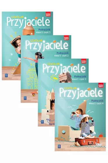 Szkolni przyjaciele. Edukacja wczesnoszkolna. Podrcznik. Cz 1-4. Klasa 1 - Irena Zarzycka, Jadwiga Hanisz, Kinga Preibisz-Wala, Ewa  Schumacher