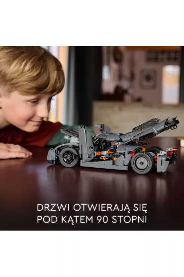 LEGO Technic Szary hipersamochd Koenigsegg Jesko Absolut 42173