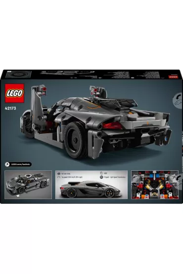 LEGO Technic Szary hipersamochd Koenigsegg Jesko Absolut 42173