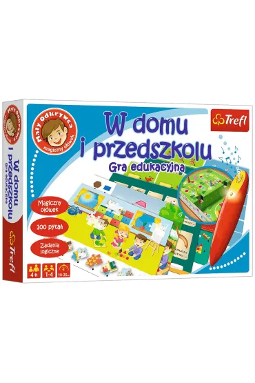 W domu i przedszkolu. Ma�y Odkrywca i magiczny o��wek Trefl