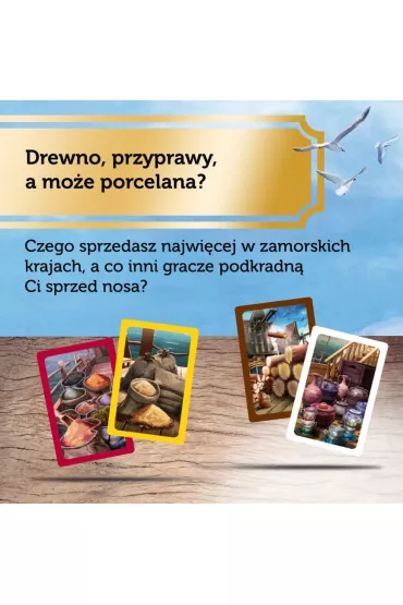 Gra planszowa Kupcy i eglarze TREFL - Reiner Knizia
