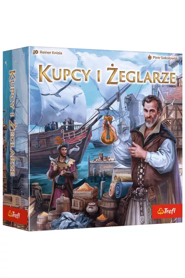 Gra planszowa Kupcy i eglarze TREFL - Reiner Knizia