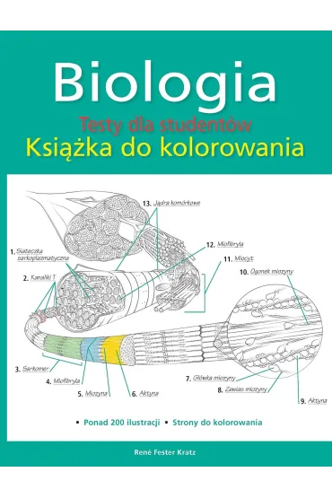 Biologia. Testy dla student�w. Ksi��ka do kolorowania