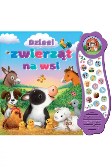 Dzieci zwierz�t na wsi