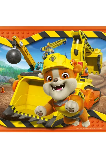Puzzle dla dzieci 3x49 el. Rubble i ekipa Ravensburger