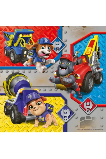 Puzzle dla dzieci 3x49 el. Rubble i ekipa Ravensburger