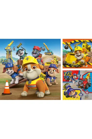 Puzzle dla dzieci 3x49 el. Rubble i ekipa Ravensburger