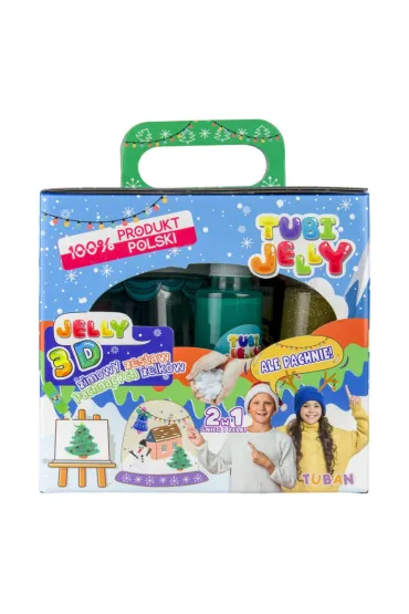 Zestaw Tubi Jelly 6 kolor�w + ma�e akwarium - Zima Tuban
