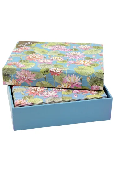 Peter Pauper Press Karnety Mini Lilie Wodne