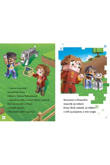 Moby w �wiecie podstawowym. Minecraft. Tryb czytania - Nick  Eliopulos