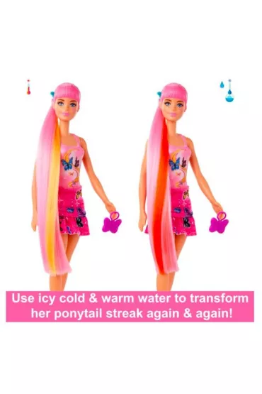 Barbie Color Reveal Lalka Seria Totalny Dins Ast. HJX55 Mattel