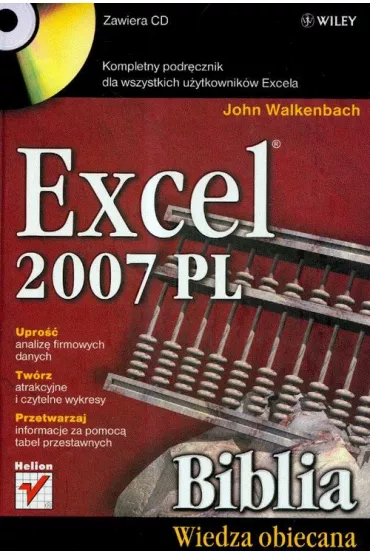 Excel 2007 PL Biblia + CD - John Walkenbach