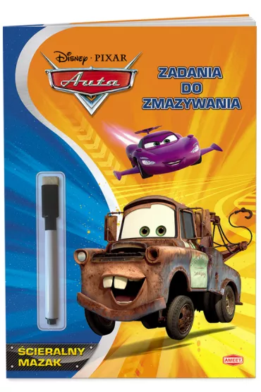 Auta. Zadania do zmazywania + pisak �cieralny *