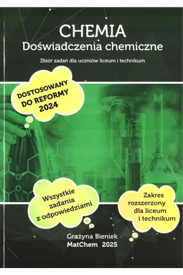 Chemia. Do�wiadczenia chemiczne Zb. zada� LO - Gra�yna Bieniek