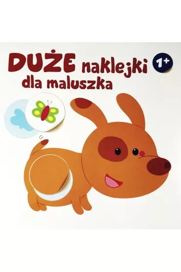 Du�e naklejki dla maluszka 1 + piesek