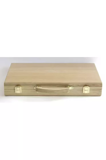 Backgammon drewniany Deluxe NG