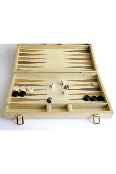 Backgammon drewniany Deluxe NG