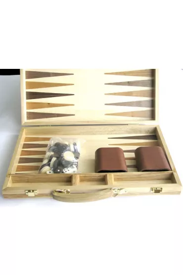 Backgammon drewniany Deluxe NG