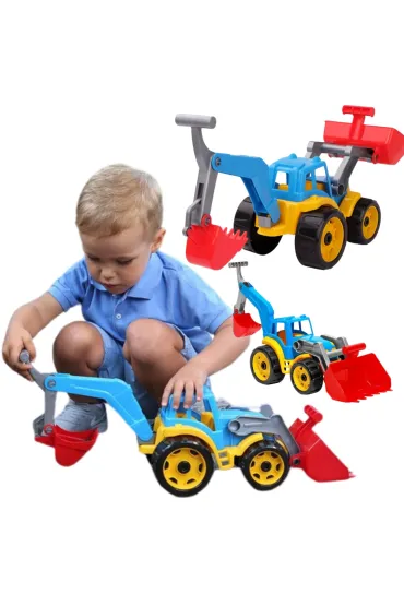 Traktor z elementami spycharki i koparki MIX Technok