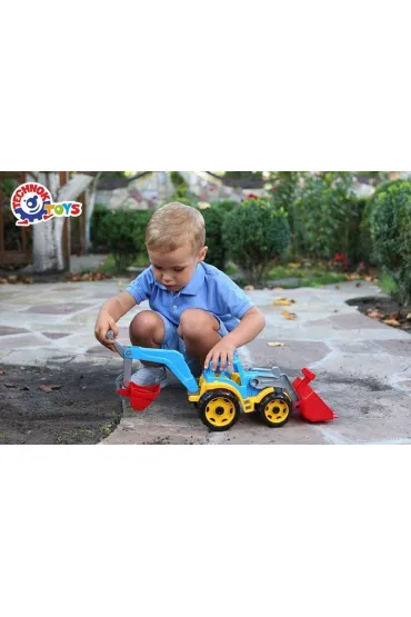 Traktor z elementami spycharki i koparki MIX Technok