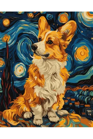 Ideyka Malowanie po numerach - Magiczny korgi 40x50cm