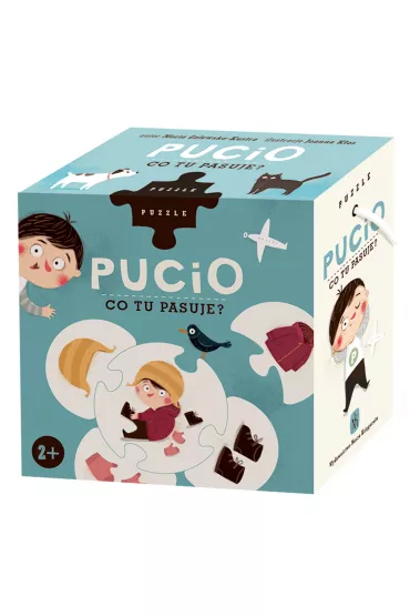 Puzzle Pucio. Co tu pasuje? Nasza Ksigarnia - Marta Galewska-Kustra