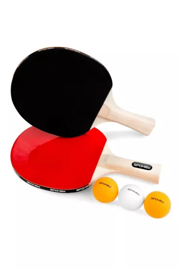 Zestaw do tenisa sto�owego 2 rakietki + 3 pi�eczki Spokey