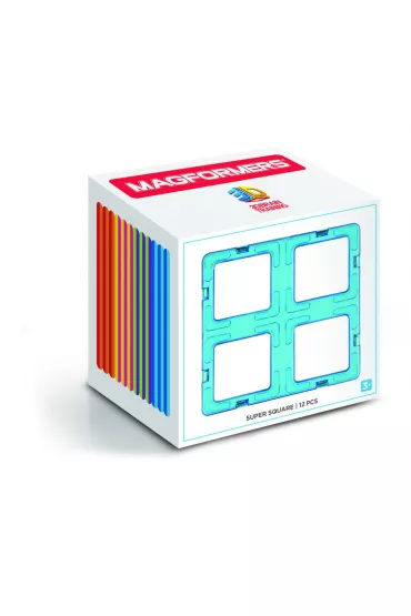 Magformers. Super kwadraty 12 element�w
