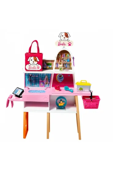 Barbie. Salon dla zwierzak�w Zestaw + Lalka GRG90 Mattel