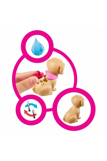 Barbie. Salon dla zwierzak�w Zestaw + Lalka GRG90 Mattel