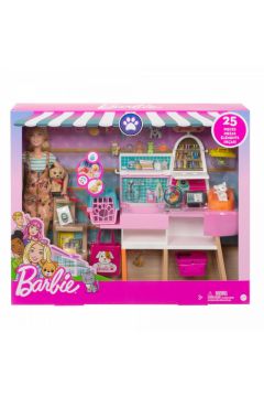 Barbie Salon dla zwierzakw Zestaw + Lalka GRG90 Mattel
