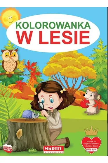 Kolorowanka. W lesie - Jaros�aw �ukowski